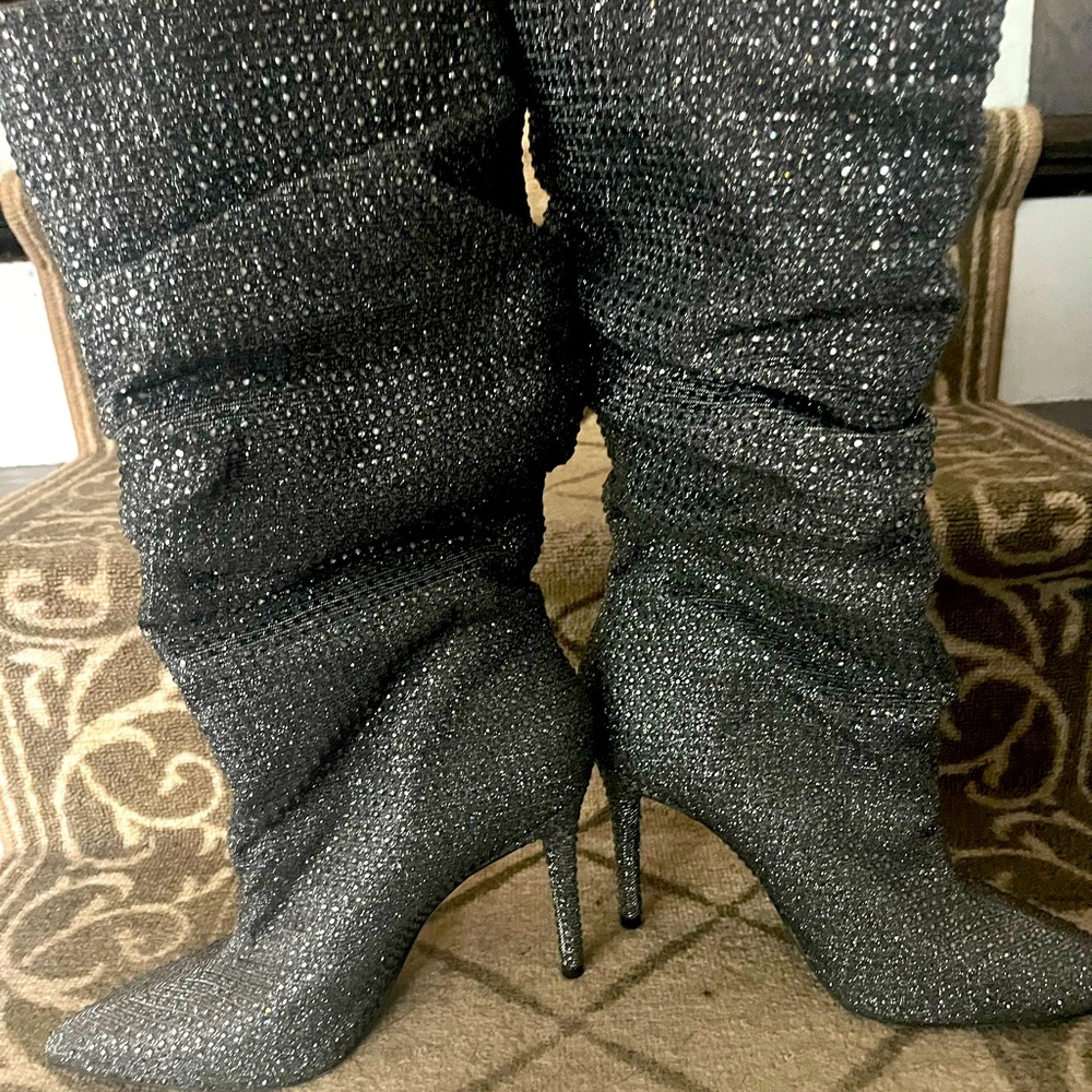 Rhinestone Boots